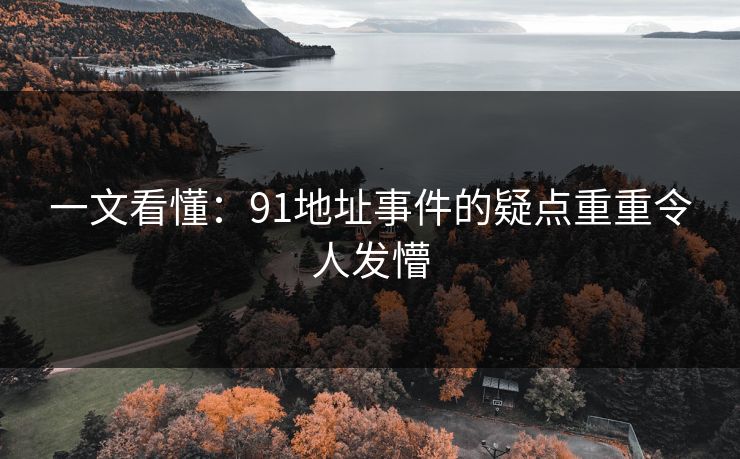 一文看懂：91地址事件的疑点重重令人发懵