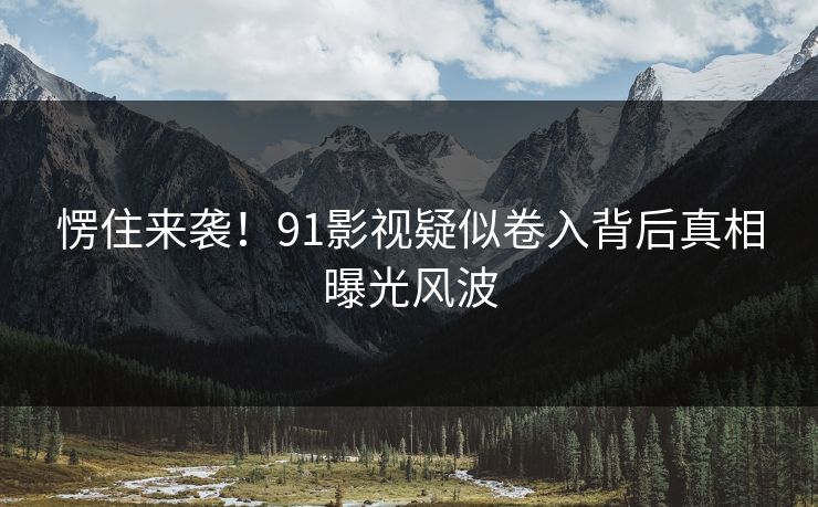 愣住来袭！91影视疑似卷入背后真相曝光风波